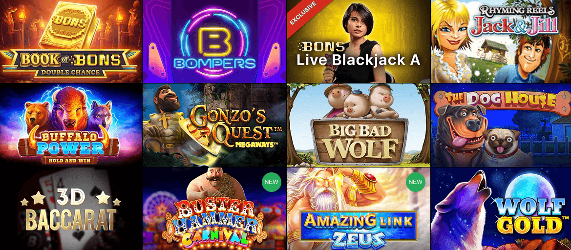 bons casino india slots